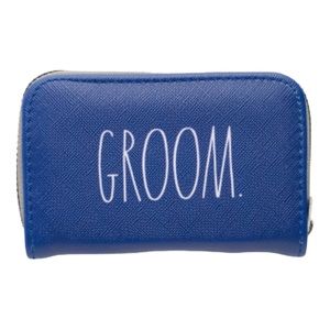 NWT RAE DUNN Groom Manicure TRAVEL KIT BAG Wedding Nail Clipper Scissors